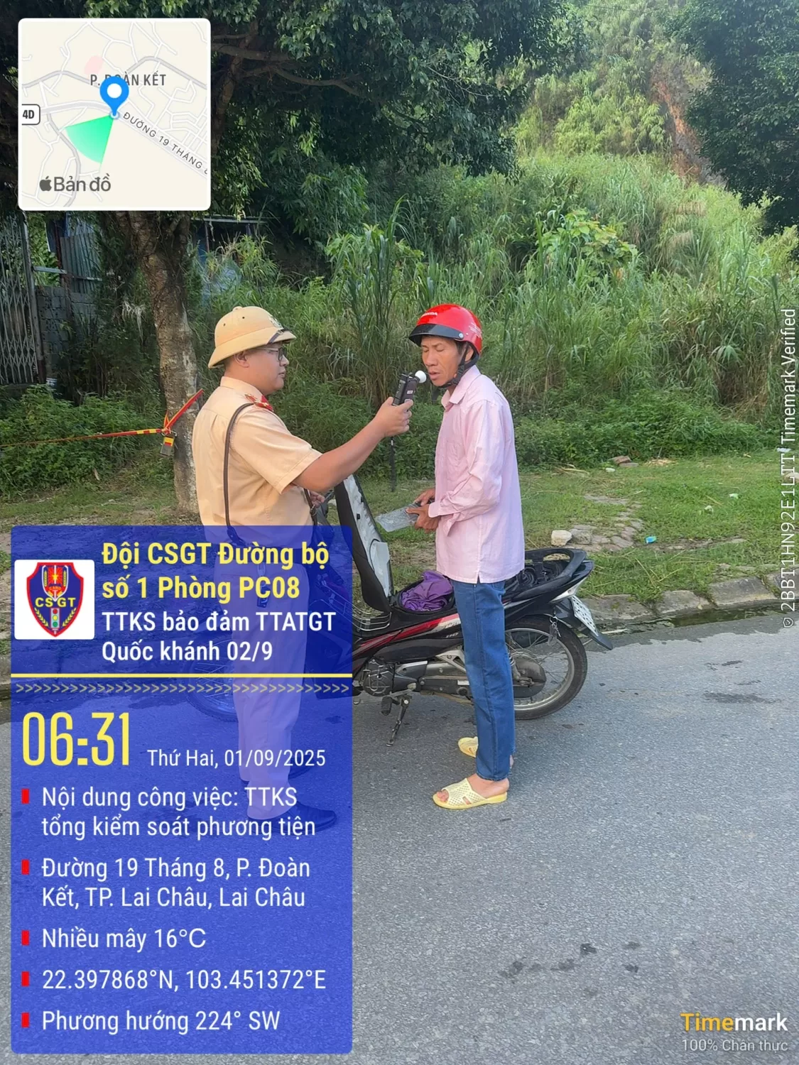 Đội CSGTĐB số 1 tăng cường lực lượng bảo đảm an toàn giao thông dịp Quốc khánh 2/9