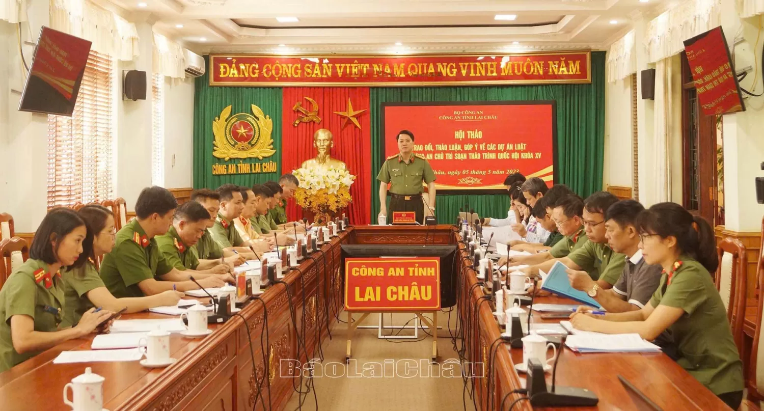 Lực lượng Pháp chế Công an Lai Châu góp phần quan trọng vào sự nghiệp bảo vệ an ninh, trật tự trên địa bàn tỉnh Lai Châu