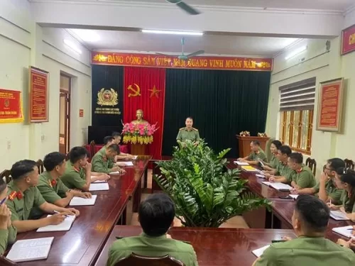 Phòng An ninh đối ngoại phát động phong trào thi đua đặc biệt hướng tới 80 năm Ngày truyền thống