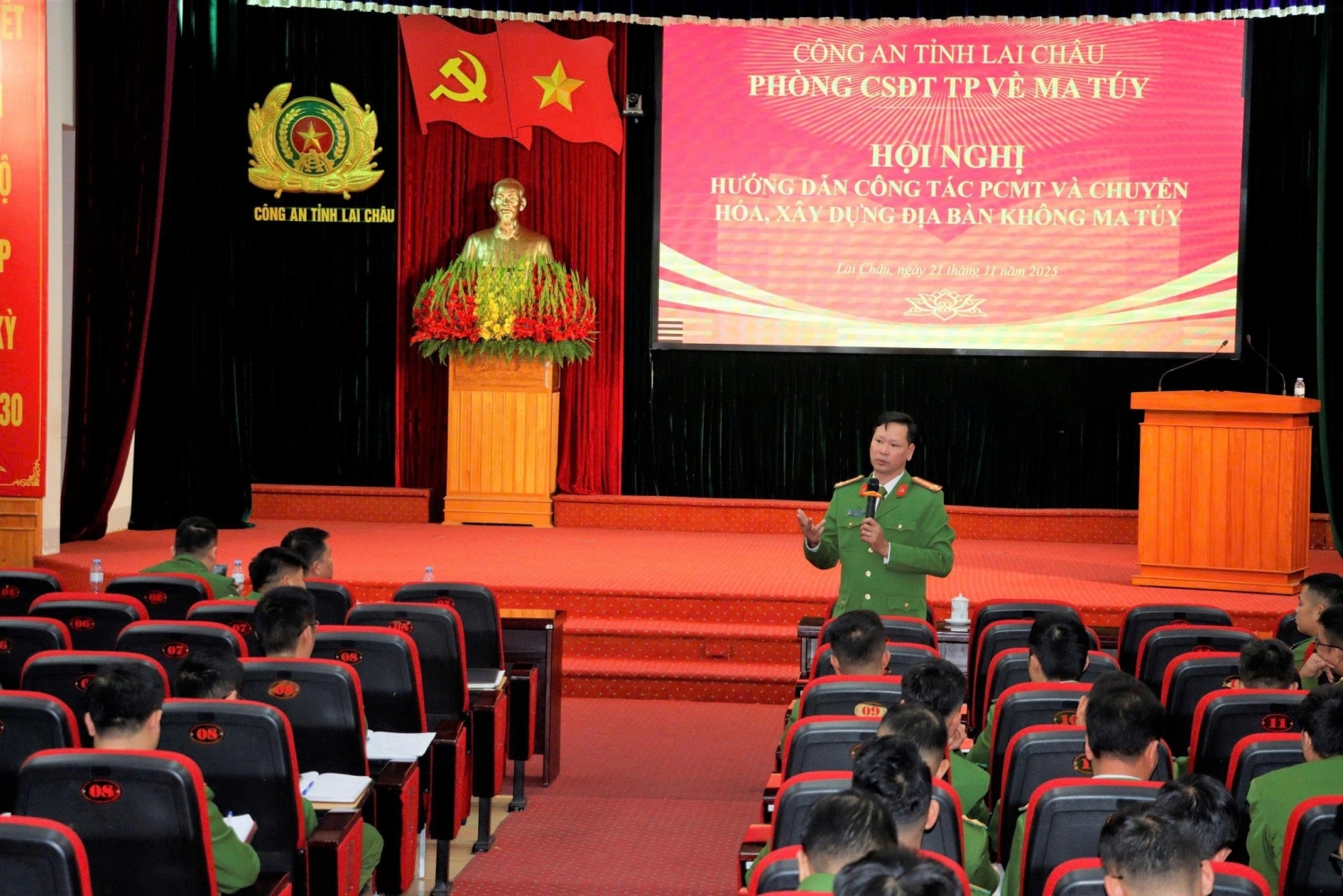 Hội nghị hướng dẫn công tác Phòng, chống ma túy và chuyển hóa, xây dựng địa bàn không ma túy