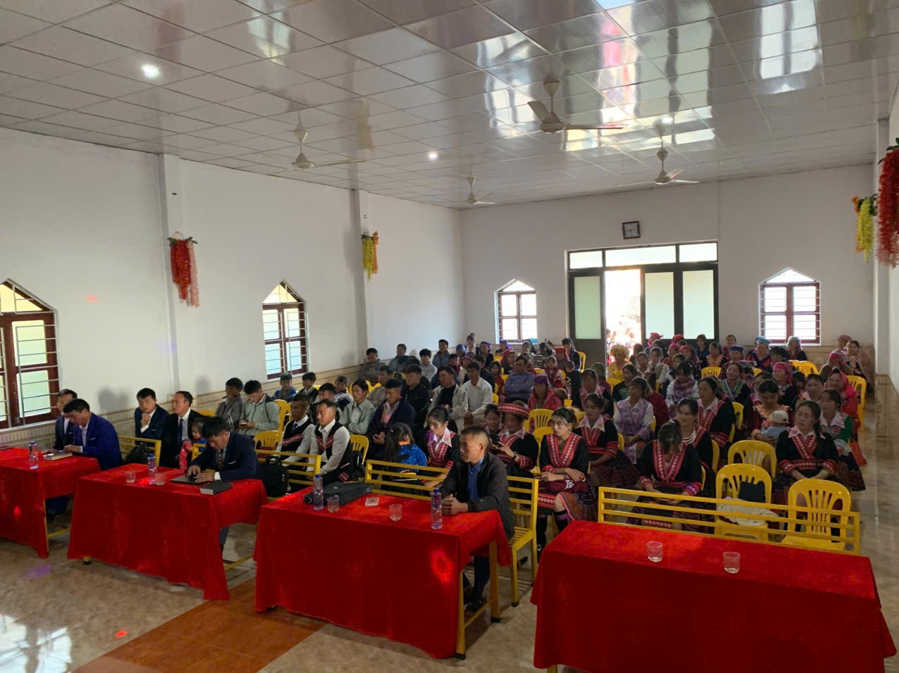 Toàn cảnh buổi tuyên truyền