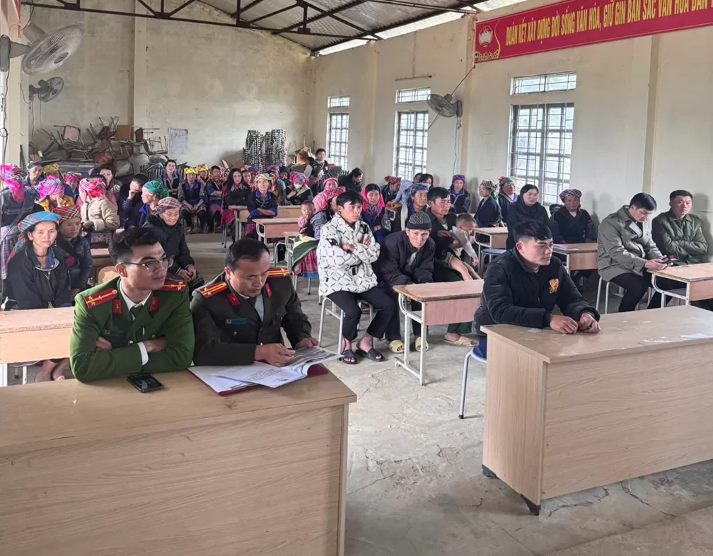Toàn cảnh buổi tuyên truyền