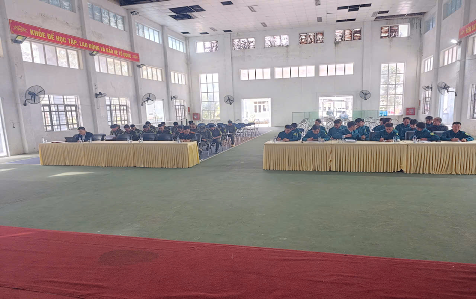 Quang cảnh hội nghị tổng kết.