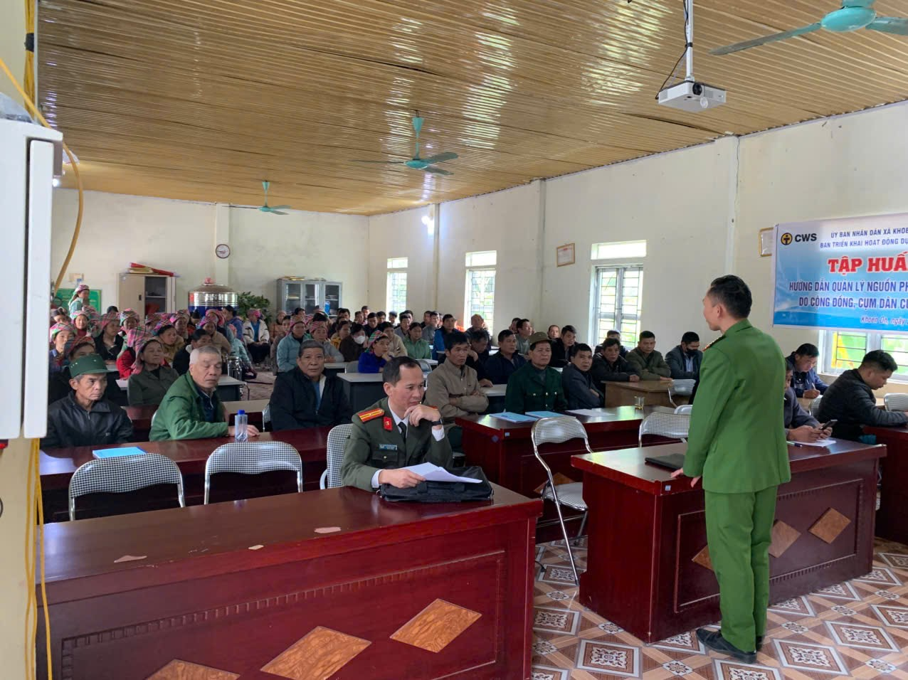 Toàn cảnh buổi tuyên truyền