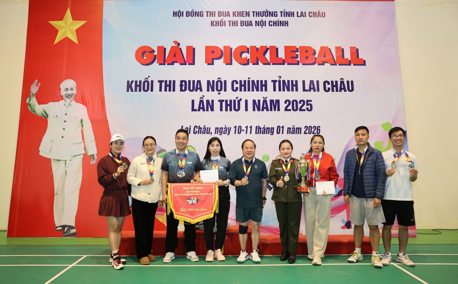 Công an tỉnh giành 03 huy chương vàng xếp hạng Nhất toàn đoàn