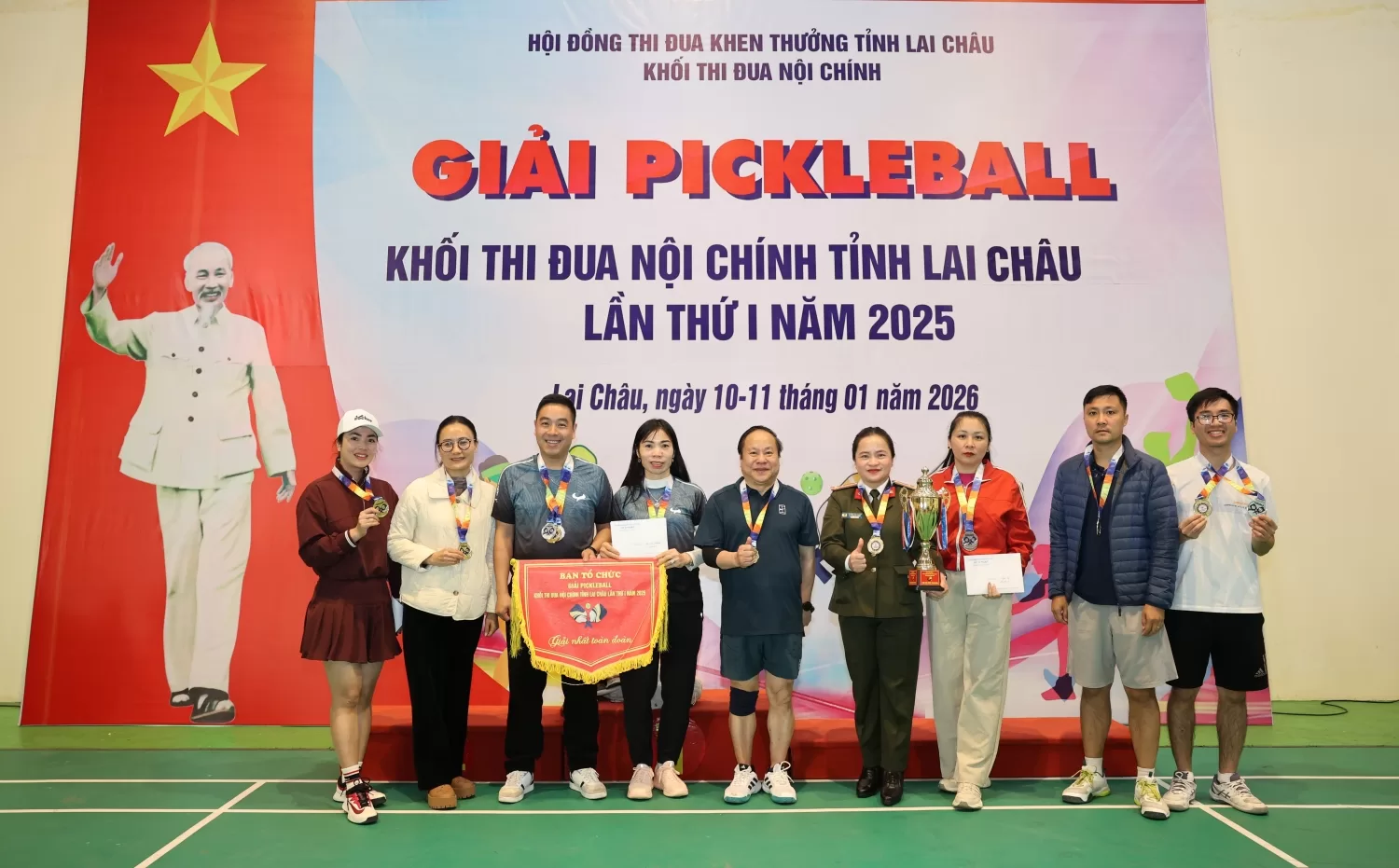 Công an tỉnh giành 03 huy chương vàng xếp hạng Nhất toàn đoàn