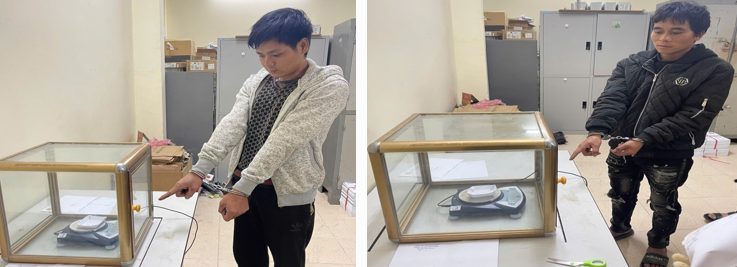 Mò Văn Tươi (trái) và Lò Văn Sẳn (Phải) – Tàng trữ, Mua bán trái phép chất ma túy