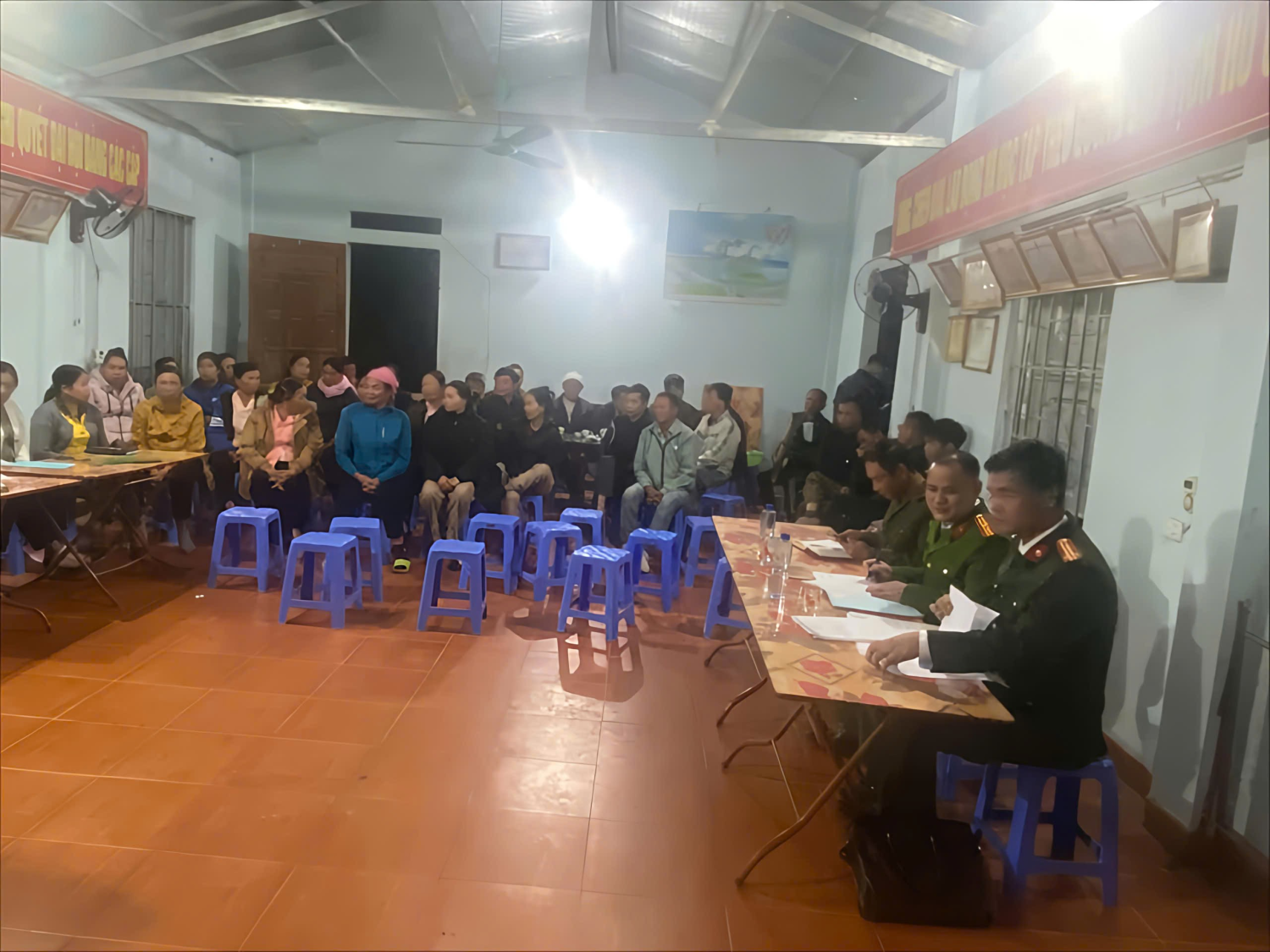 Toàn cảnh buổi tuyên truyền