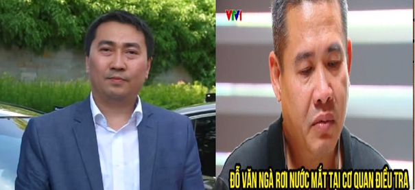 Đối tượng Lê Trung Khoa và Đỗ Văn Ngà