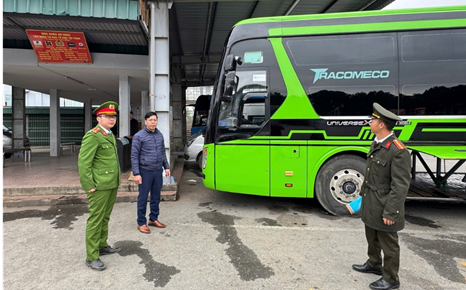 Đơn vị quản lý bến xe thường xuyên phối hợp với Công an phường Tân Phong trong công tác đảm bảo ANTT phối hợp giải quyết các vụ việc