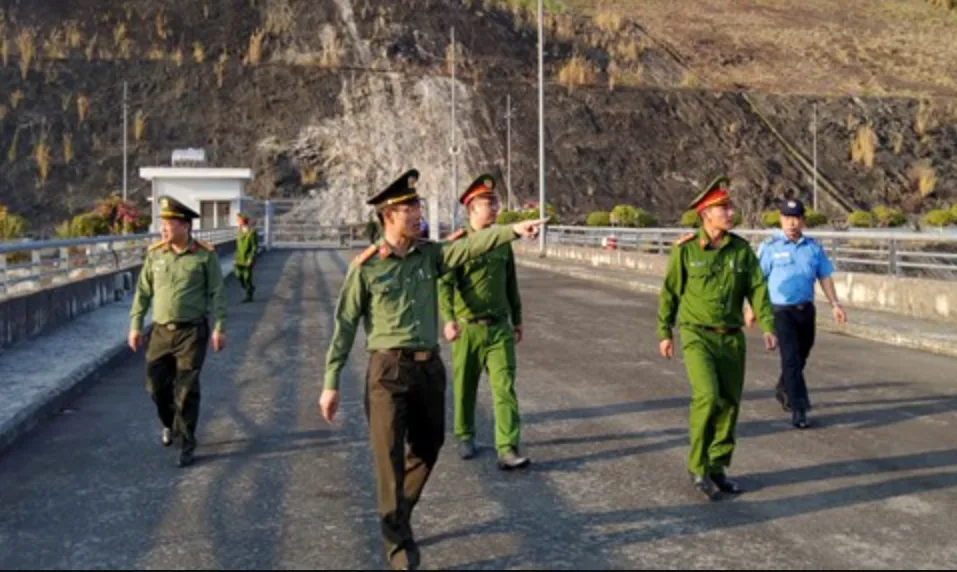 Phòng An ninh kinh tế hướng dẫn công tác bảo đảm ANTT tại Thủy điện Lai Châu