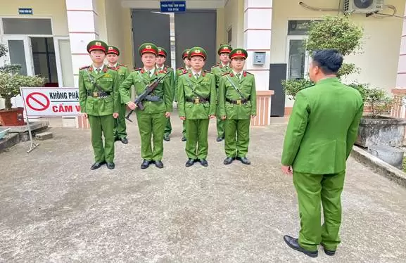 Lãnh đạo phân trại triển khai Kế hoạch cao điểm đảm bảo an toàn khu vực giam giữ