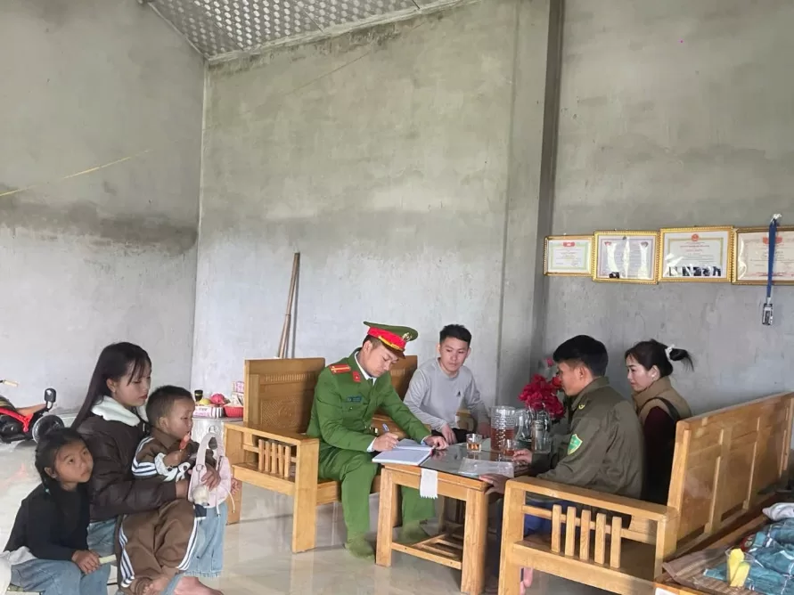 CAX Tân Uyên thực hiện rà soát, kiểm tra cư trú trên địa bàn