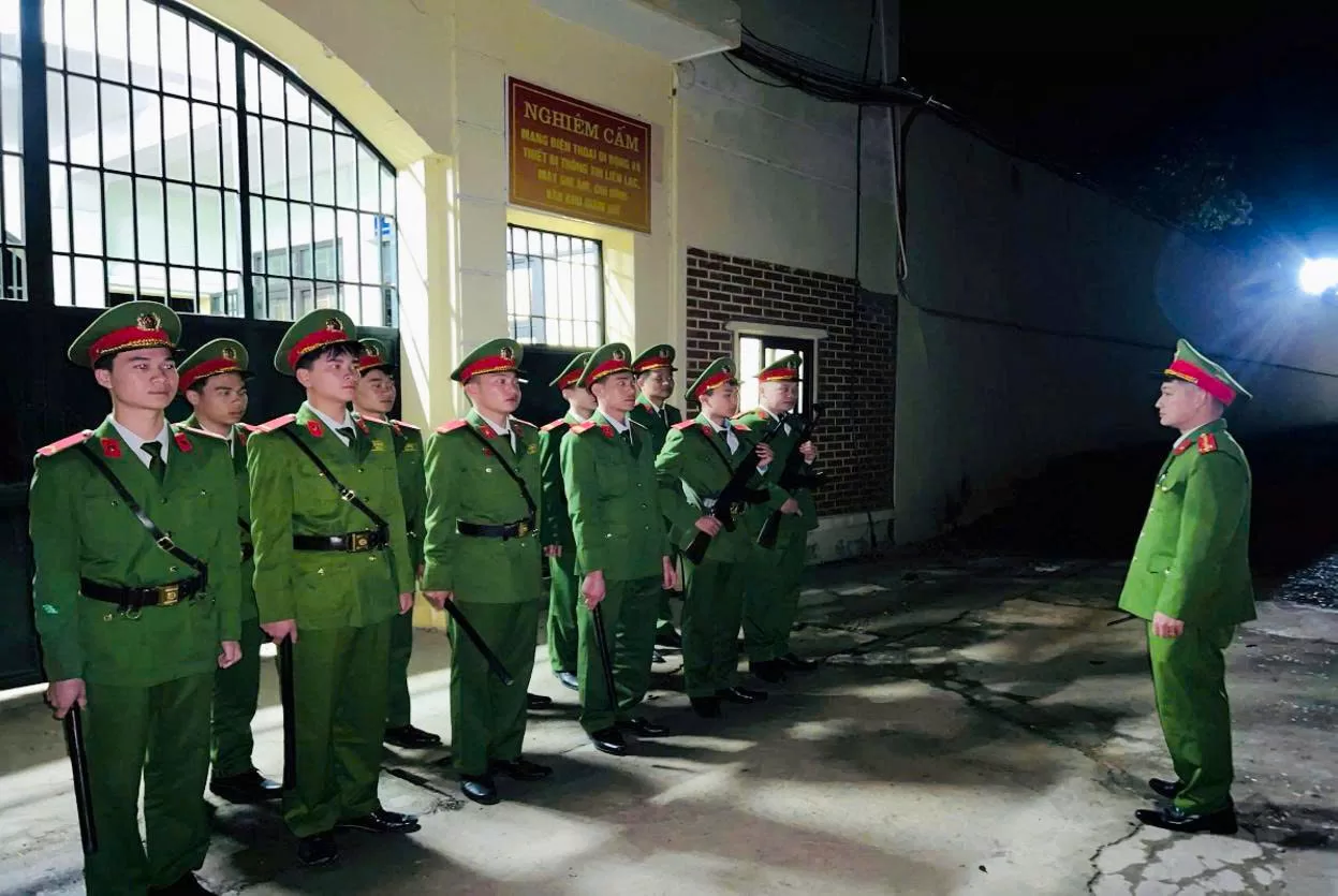 Các tiểu đội tăng cường công tác tuần tra trong mỗi ca trực