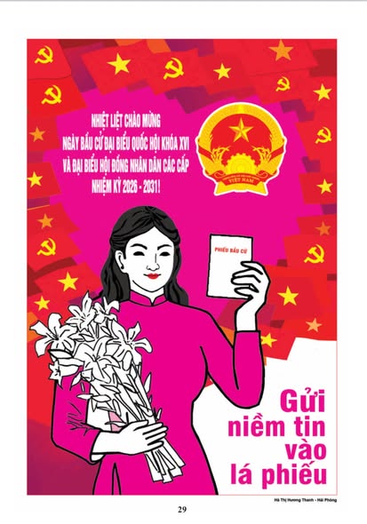 Lá phiếu mở đầu một chu trình trách nhiệm.