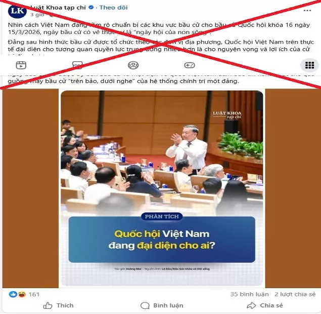 Thủ đoạn xuyên tạc, bịa đặt của các thể lực thù địch, chống đối