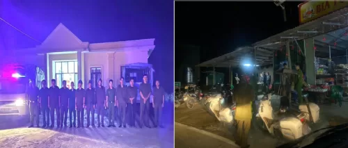 Công an xã Khoen On: quyết tâm thực hiện thắng lợi nhiệm vụ bảo đảm ANTT cho “Ngày hội non sông”