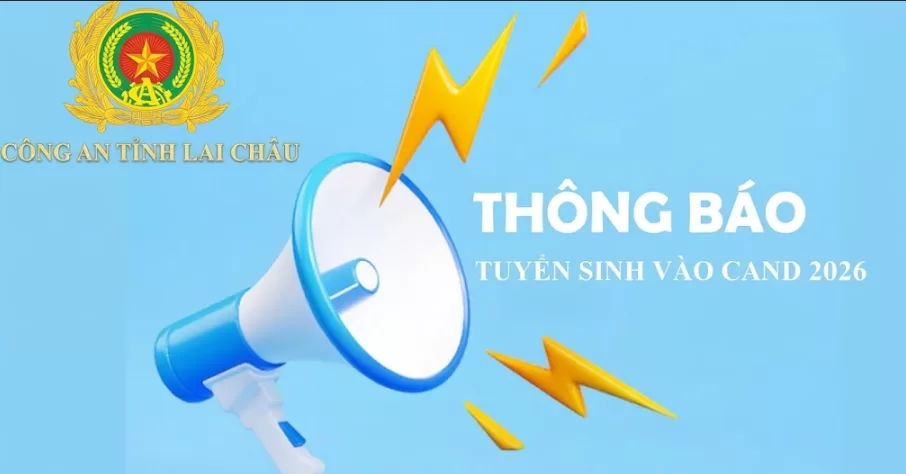 Thông tin tuyển sinh Công an nhân dân năm 2026