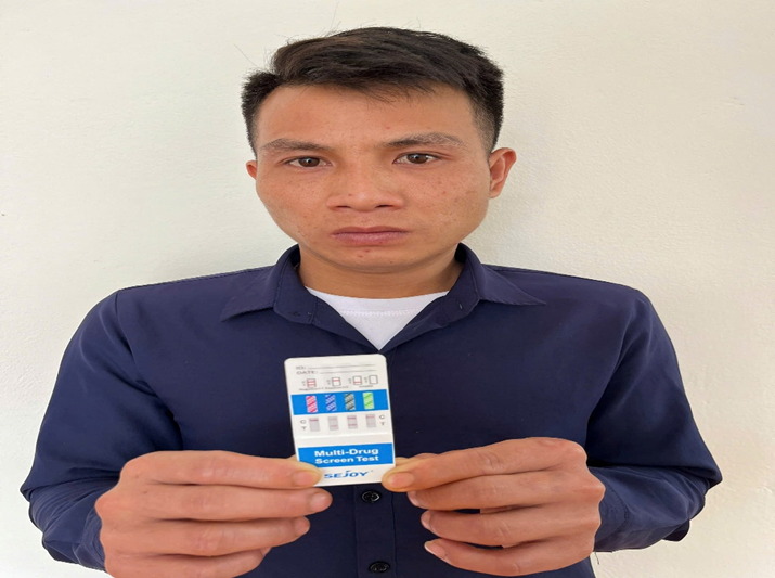 Vàng Văn Chai dương tính với ma túy