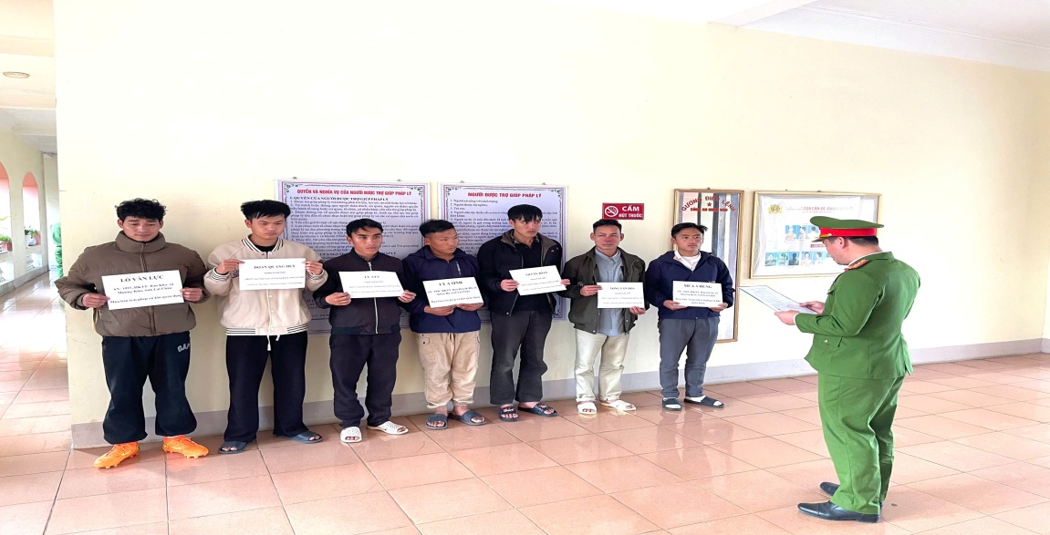 Cơ quan điều tra thi hành Lệnh bắt bị can để tạm giam