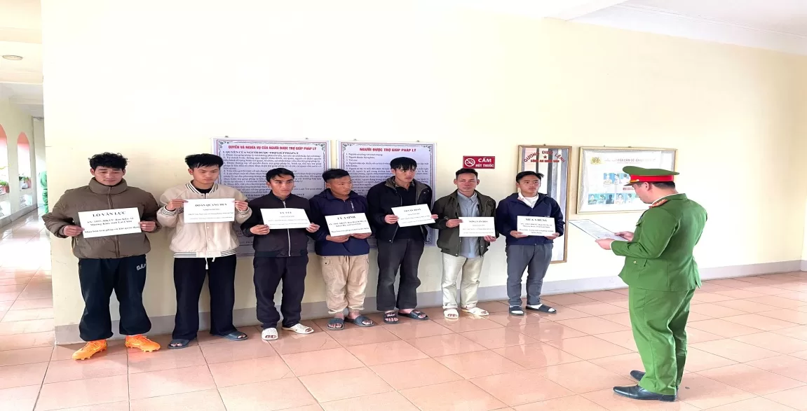 Cơ quan điều tra thi hành Lệnh bắt bị can để tạm giam