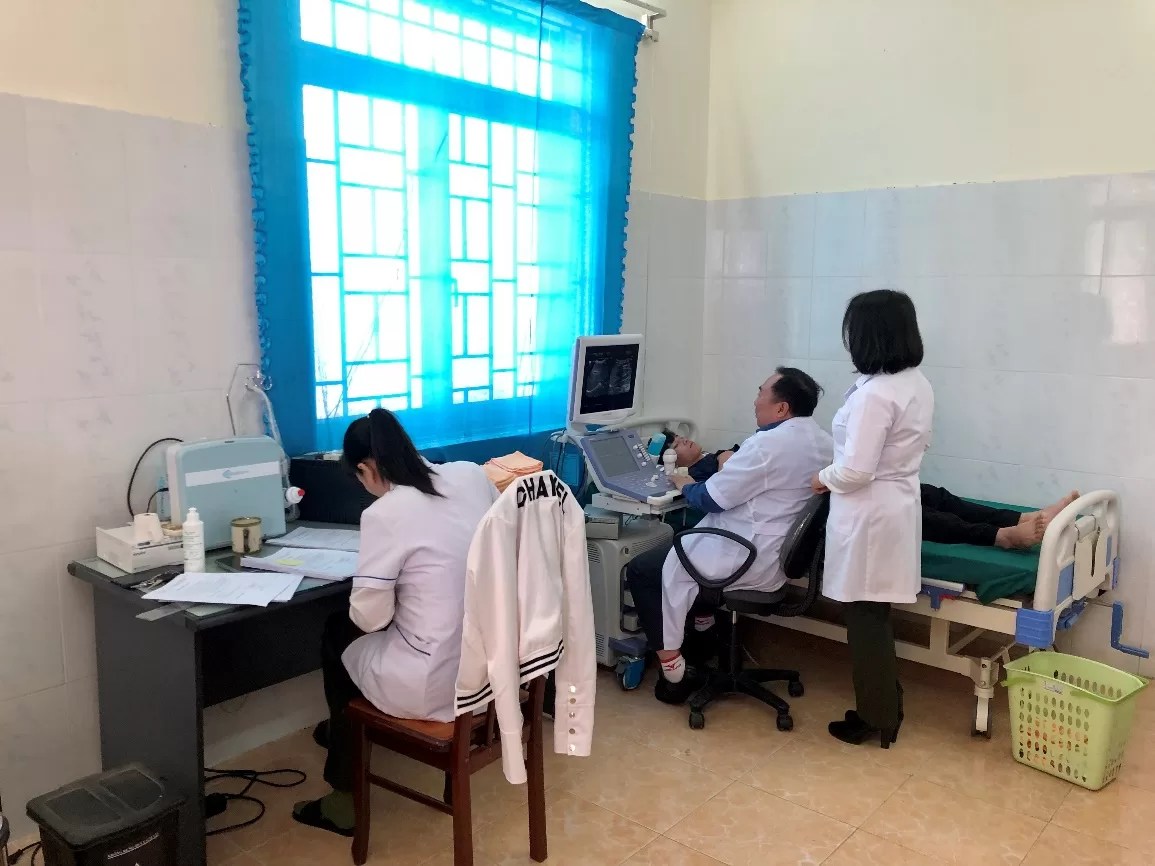 Công an tỉnh Lai Châu tổ chức khám sức khỏe đối với chiến sĩ nghĩa vụ hết hạn phục vụ tại ngũ, có nguyện vọng xét chuyển chuyên nghiệp