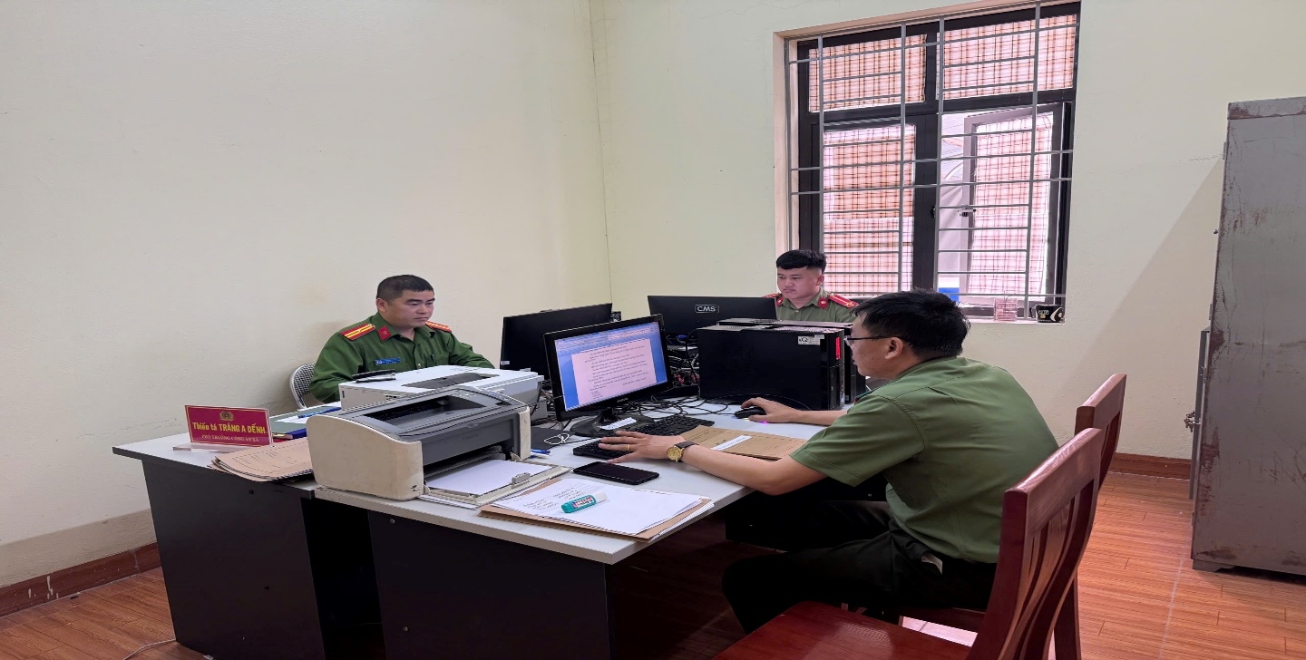 Tổ An ninh – Công an xã Mường Mô