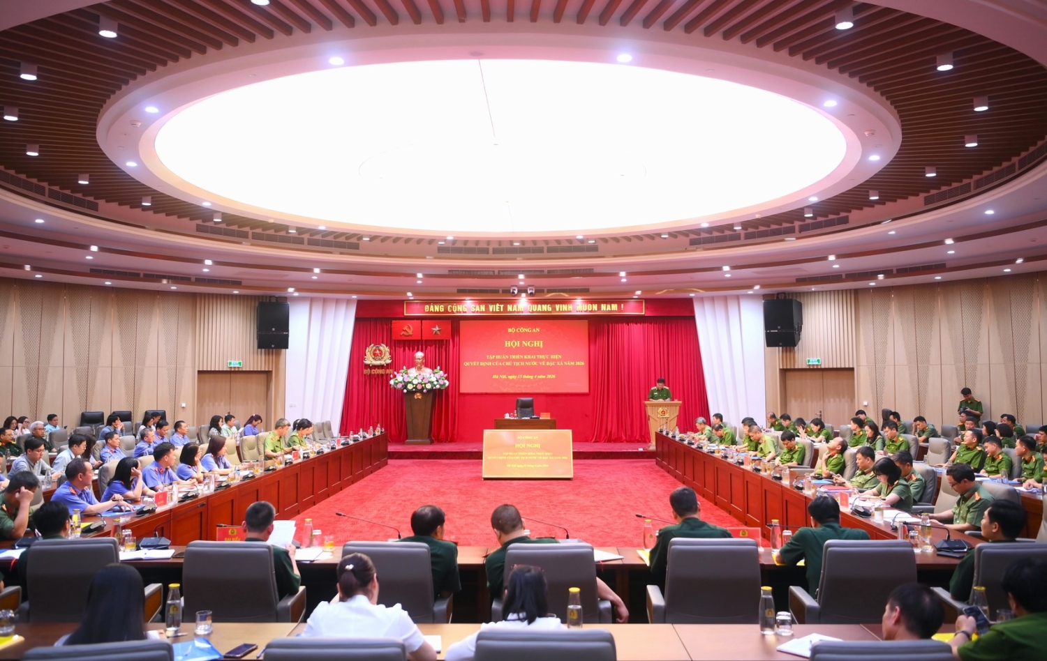 Hội nghị quán triệt Quyết định số 457 và Hướng dẫn số 33 về đặc xá năm 2026