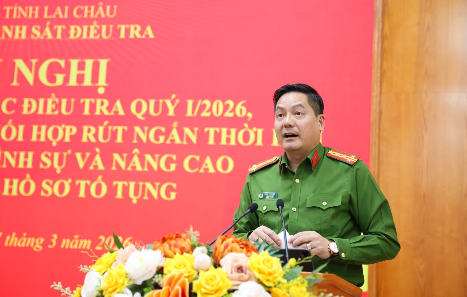 Hội nghị đánh giá công tác điều tra quý I năm 2026,