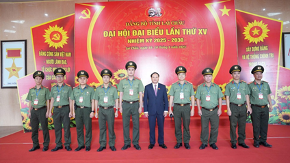 CBCS phòng ANCTNB triển khai lực lượng bảo đảm tuyệt đối an ninh, an toàn Đại hội Đại biểu tỉnh Lai Châu lần thứ XV, nhiệm kỳ 2025 - 2030