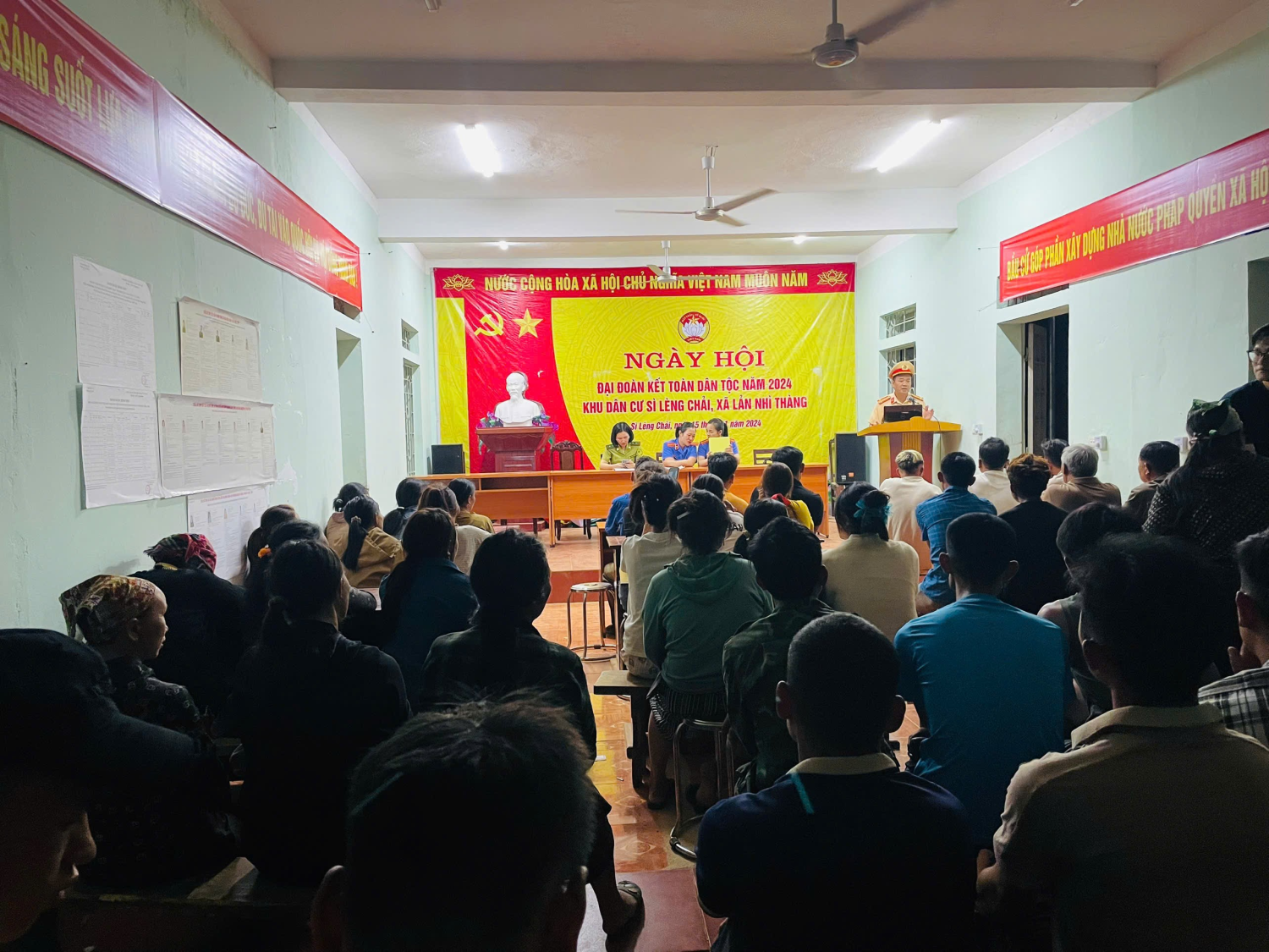 Toàn cảnh buổi tuyên truyền