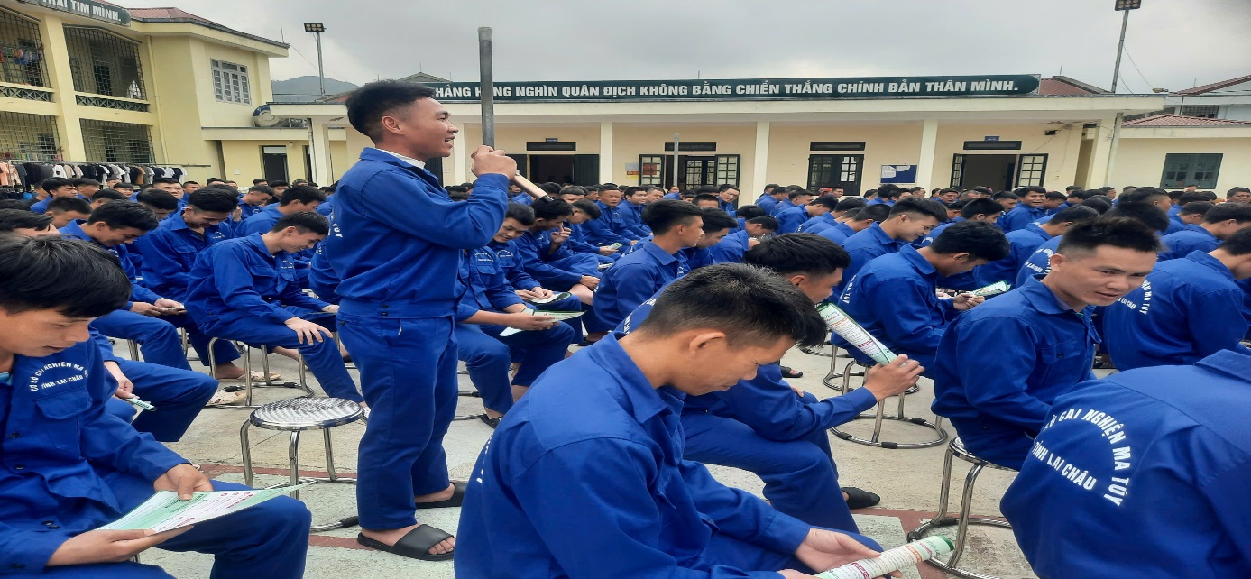 Toàn cảnh hội nghị tuyên truyền chính sách hỗ trợ sau cai nghiện