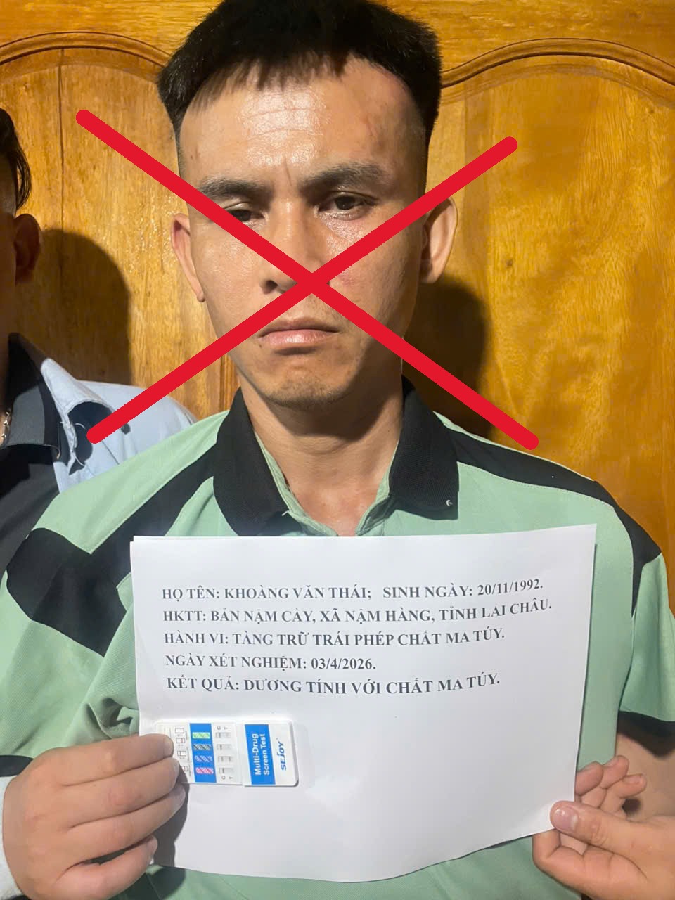 Đối tượng Khoàng Văn Thái