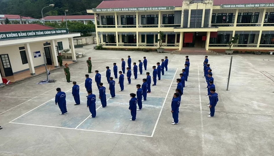 Thắt chặt kỷ cương, rèn luyện thể chất cho học viên cai nghiện qua lớp huấn luyện Điều lệnh và Nội vụ