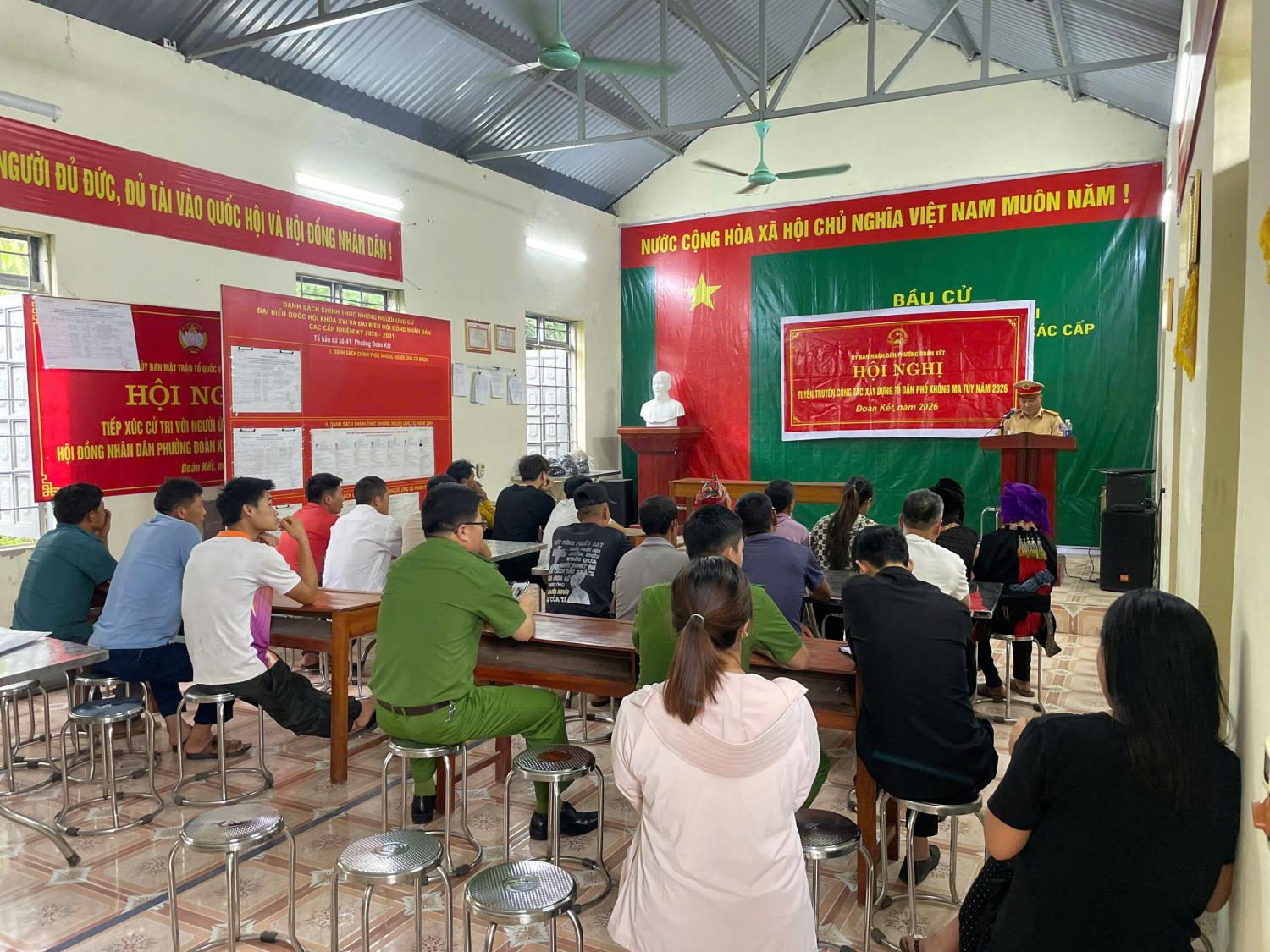 Toàn cảnh buổi tuyên truyền