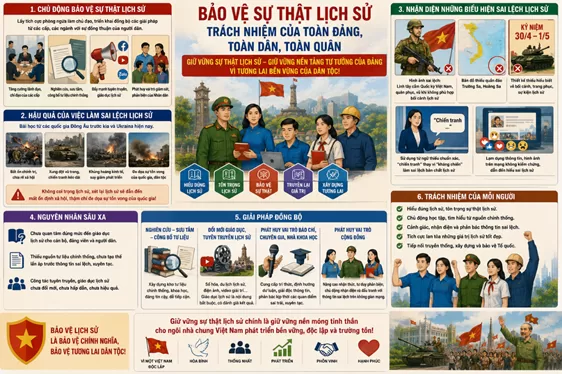 Hoạt động xét lại, làm sai lệch lịch sử (P3)