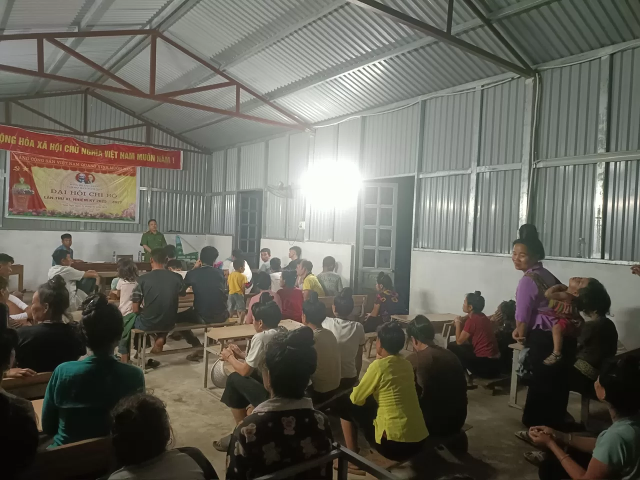 Toàn cảnh buổi tuyên truyền