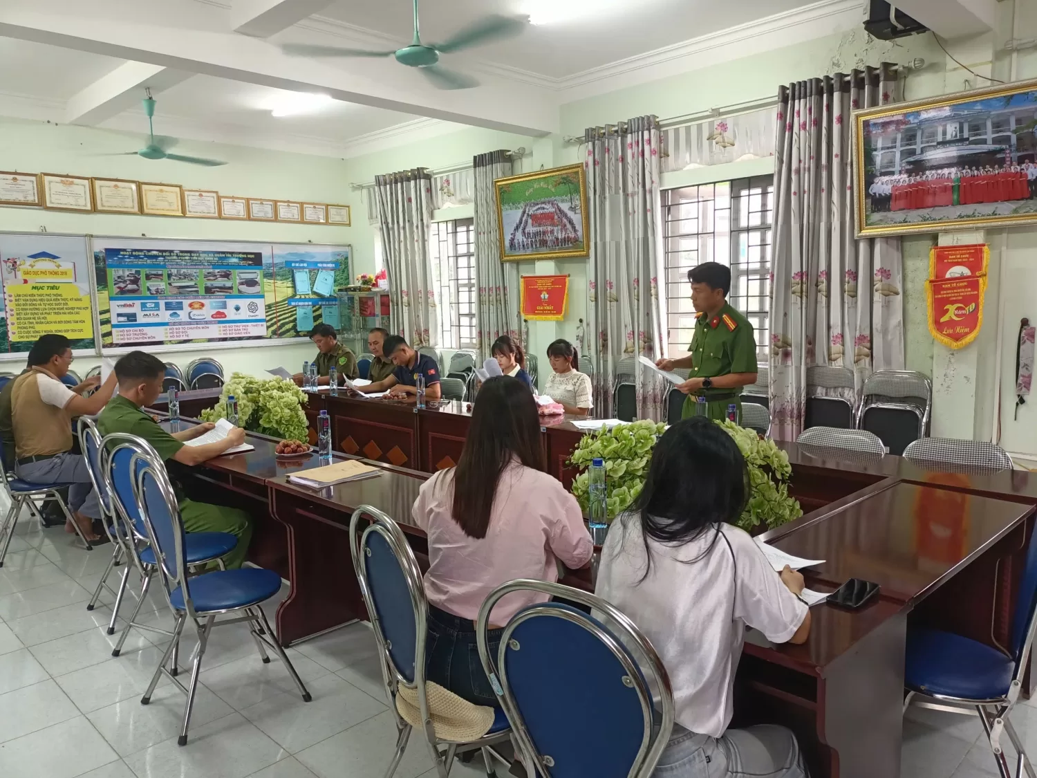 Công an xã khun há triển khai công tác chuẩn bị thi “lực lượng tham gia bảo vệ an ninh, trật tự ở cơ sở giỏi”