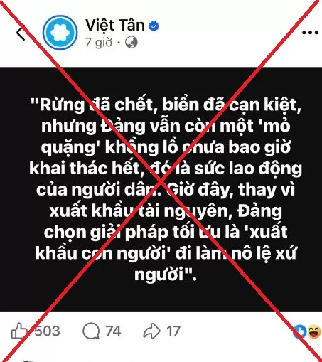 Cảnh giác với chiêu trò  lợi dụng việc “xuất khẩu lao động” để chống phá  của các thế lực thù địch, chống đối