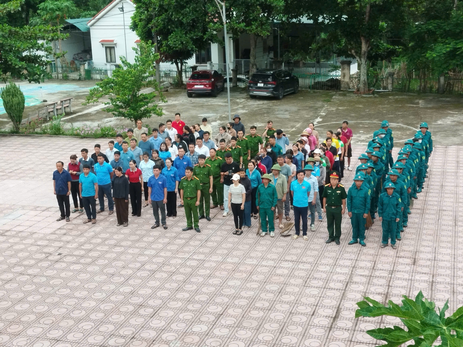 Quang cảnh Lễ ra quân