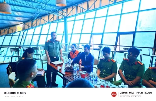 Tăng cường kiểm tra, hướng dẫn chấp hành pháp luật tại các khu du lịch trọng điểm trên địa bàn tỉnh.