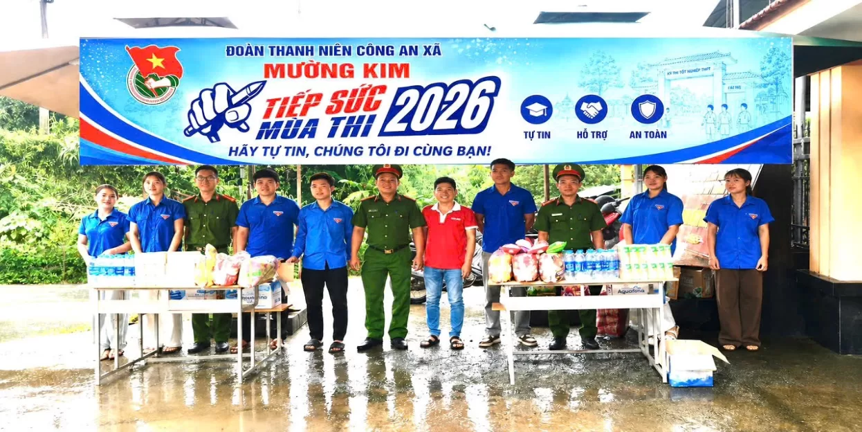 “Tiếp sức mùa thi - lan tỏa màu áo xanh, tô thắm hình ảnh người chiến sĩ công an nhân dân”