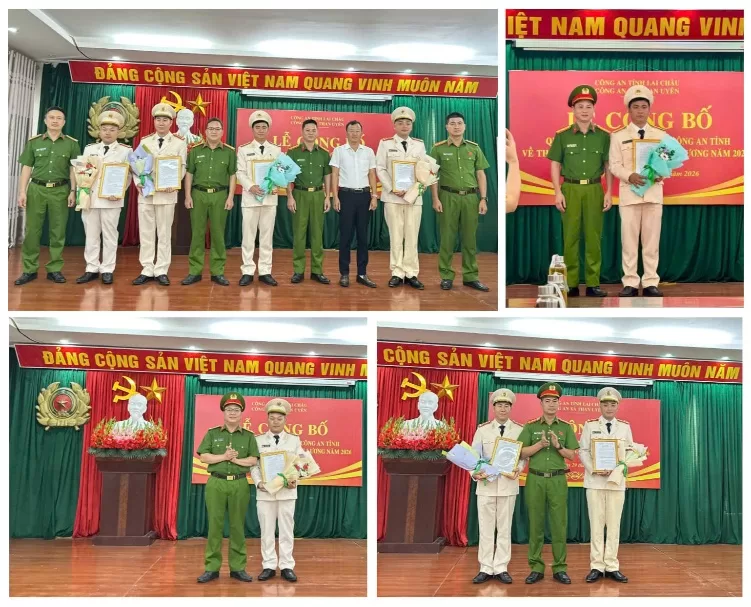 Lãnh đạo và cán bộ, chiến sĩ Phòng CSGT kiểm tra sức khỏe trước khi hiến máu
