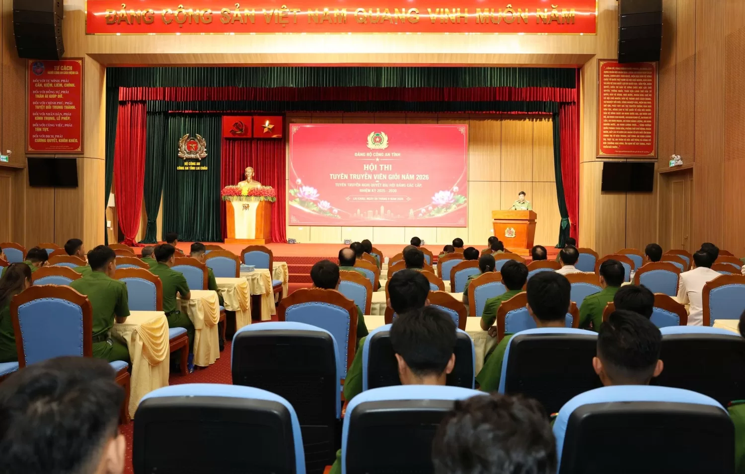 Quang cảnh Lễ khai mạc Hội thi Tuyên truyền viên giỏi năm 2026