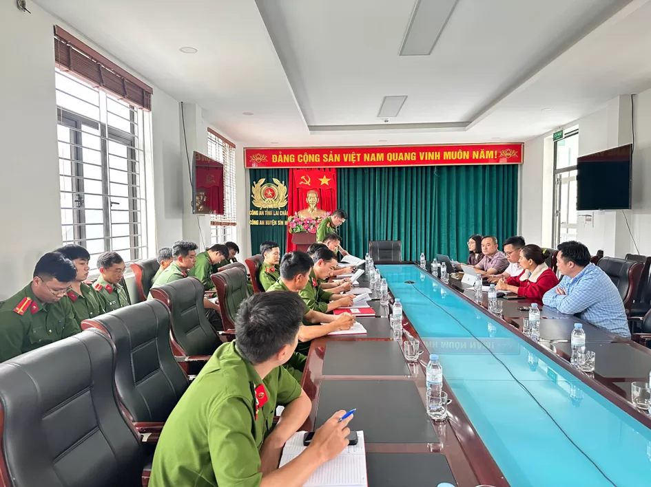 Sìn Hồ: Công bố kết luận kiểm tra, giám sát công tác Đảng tại Chi bộ Công an xã