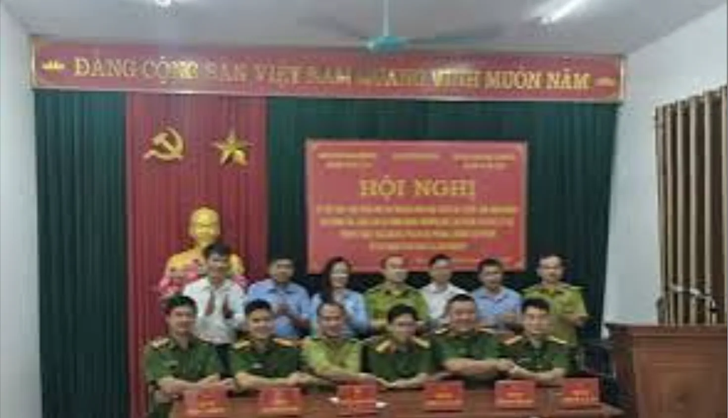 Công an xã Mường Mô ký quy chế phối hợp với Hạt kiểm lâm Nậm Nhùn trong công tác phòng chống tội phạm, vi phạm pháp luật về đa dạng sinh học và lâm nghiệp