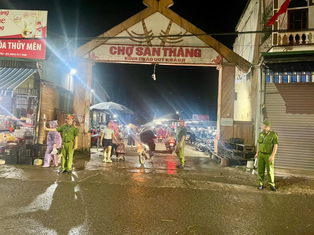 Công an phường Tân Thong đảm bảo an ninh, trật tự các hoạt động quảng bá tại tỉnh Lai Châu gắn với cuộc thi Hoa hậu Việt Nam năm 2026.