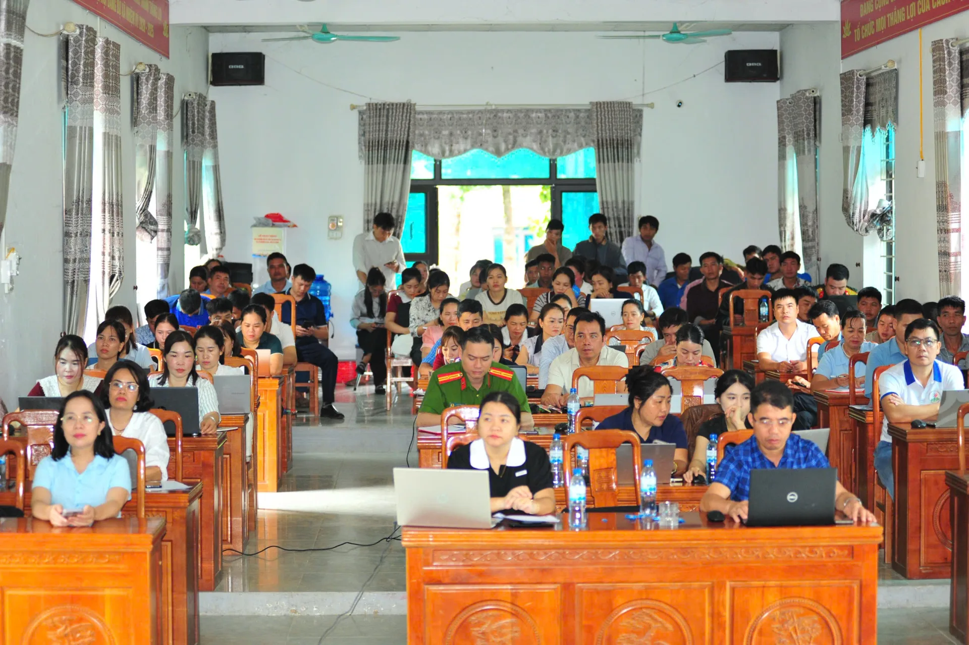 Quang cảnh buổi tập huấn kỹ năng chuyển đổi số