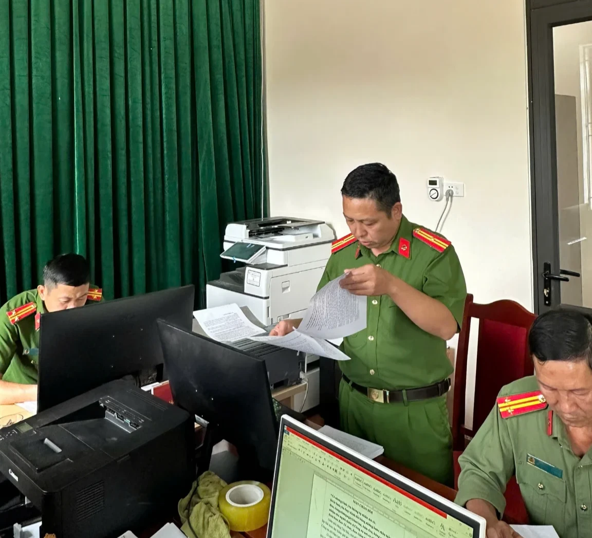 Công an xã Nậm Mạ tổ chức Hội nghị giao ban Công an xã tháng 8 và triển khai nhiệm vụ bảo đảm ANTT dịp Lễ Quốc khánh 2/9