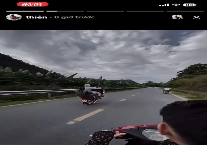 Ảnh: Hình ảnh các đối tượng đăng trên mạng xã hội tiktok